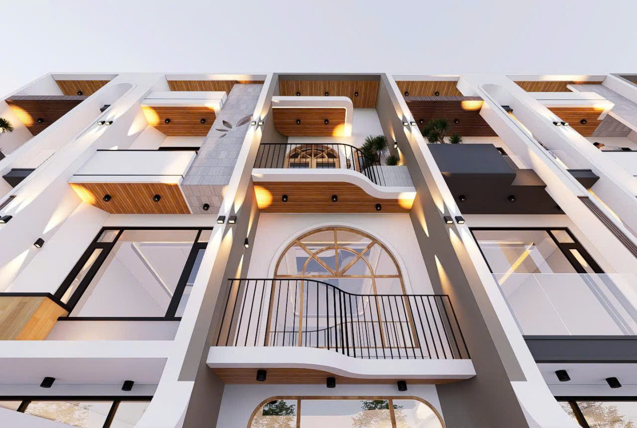 Mẫu nhà phố đẹp hiện đại