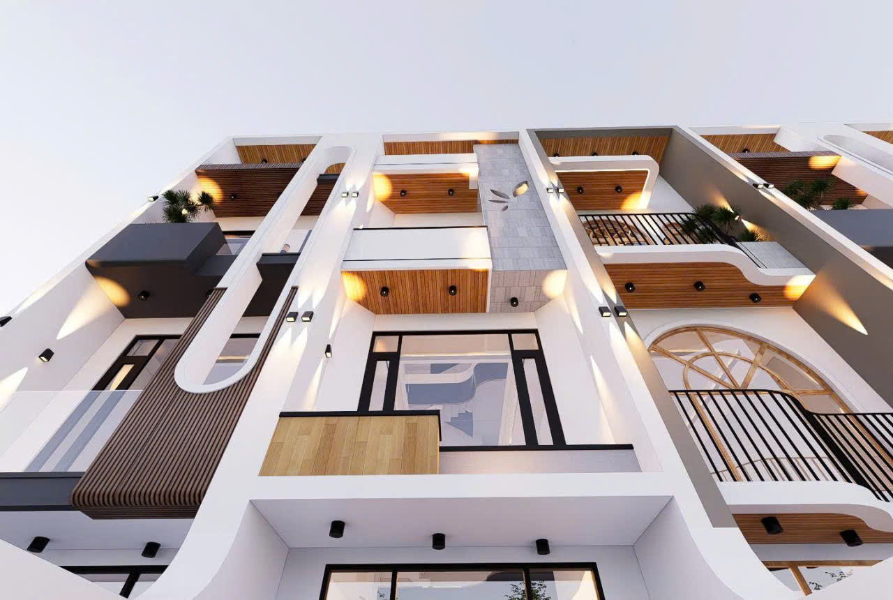 Mẫu nhà phố đẹp hiện đại