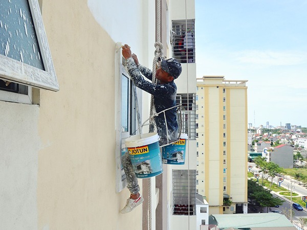 Thi công sơn nước, chống thấm